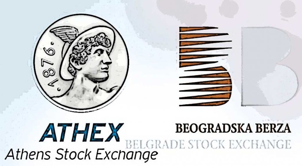 Athex Belex logos